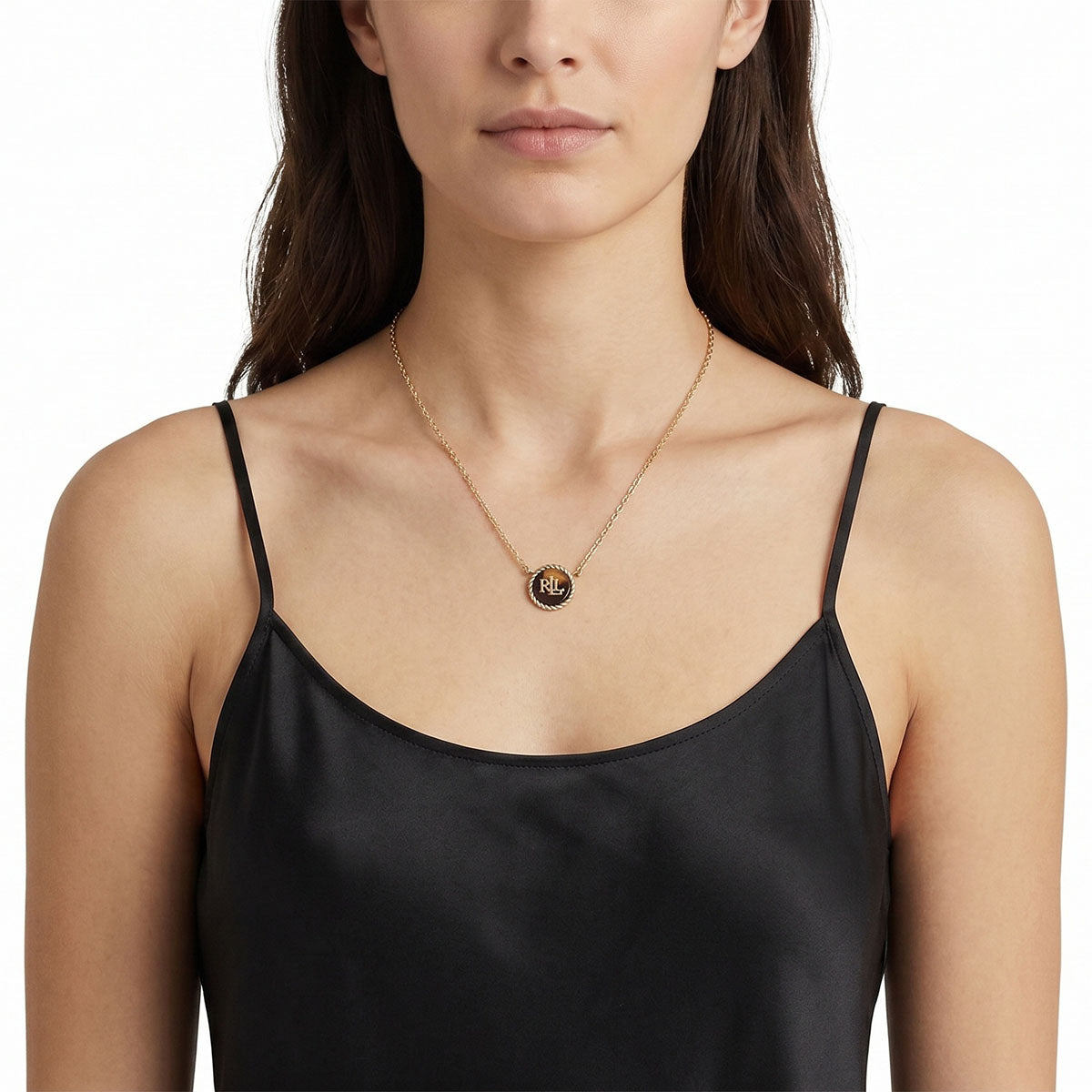 COLLAR RALPH LAUREN COLOR DORADO FORMA LOGO 60566798