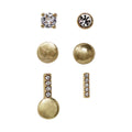 ARETES DKNY CORBIN DORADO