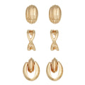 ARETES NAPIER F1 METAL EARS DORADO