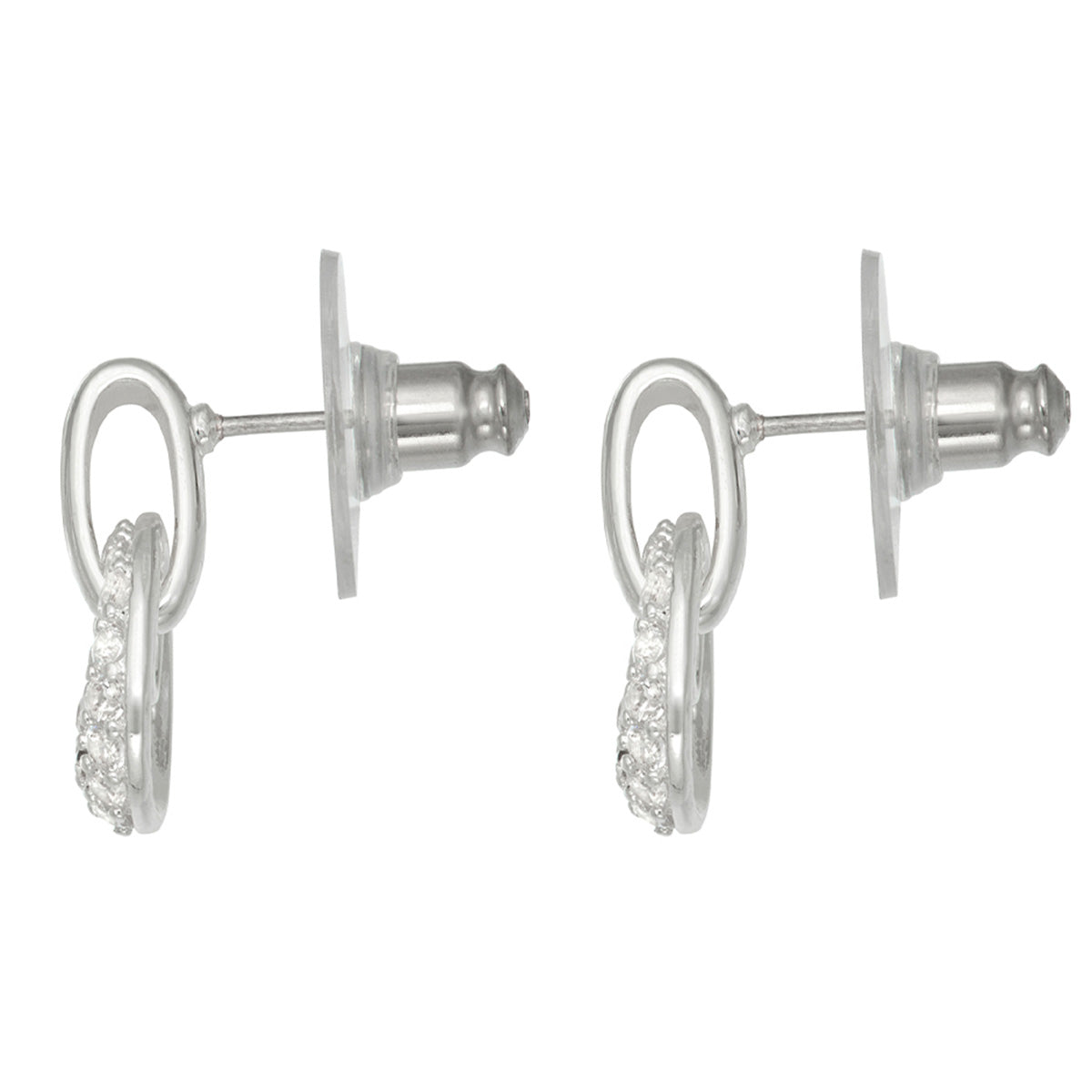 ARETES NAPIER F1 SOCIAL ERS PLATEADO