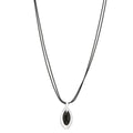 COLLAR NAPIER JET SETTER PLATEADO