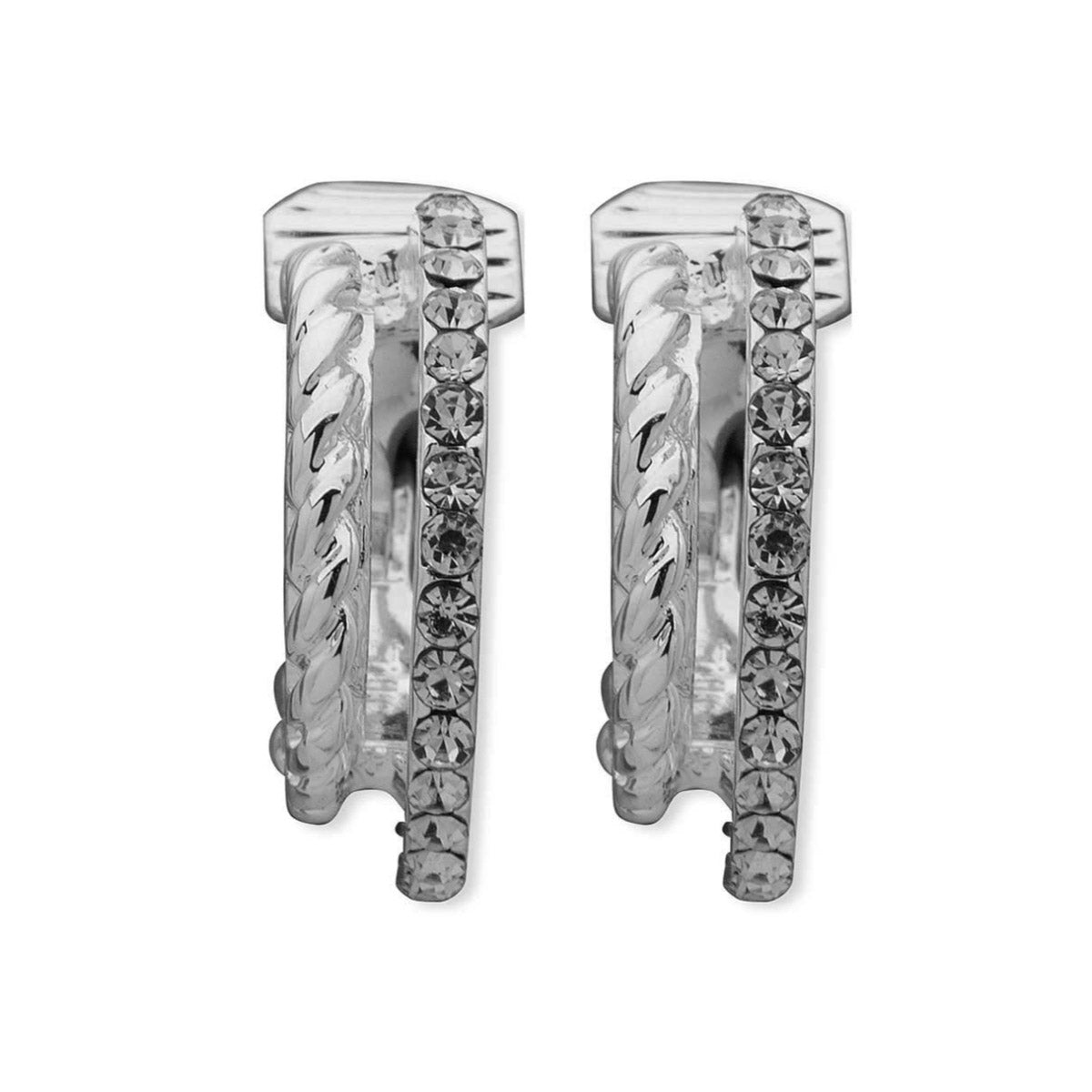 ARETES ANNE KLEIN SILVER BELLE PLATEADO