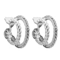 ARETES ANNE KLEIN SILVER BELLE PLATEADO