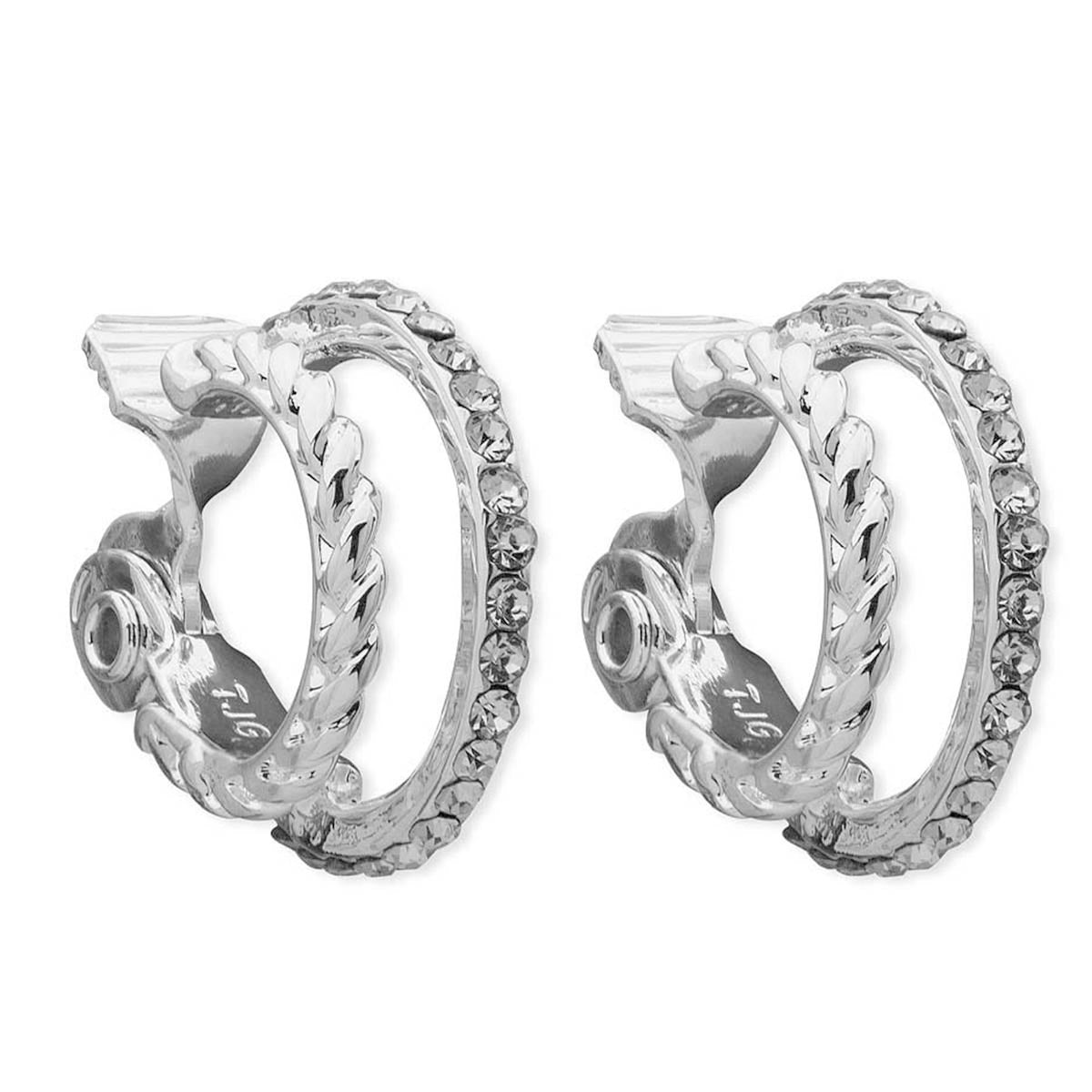 ARETES ANNE KLEIN SILVER BELLE PLATEADO