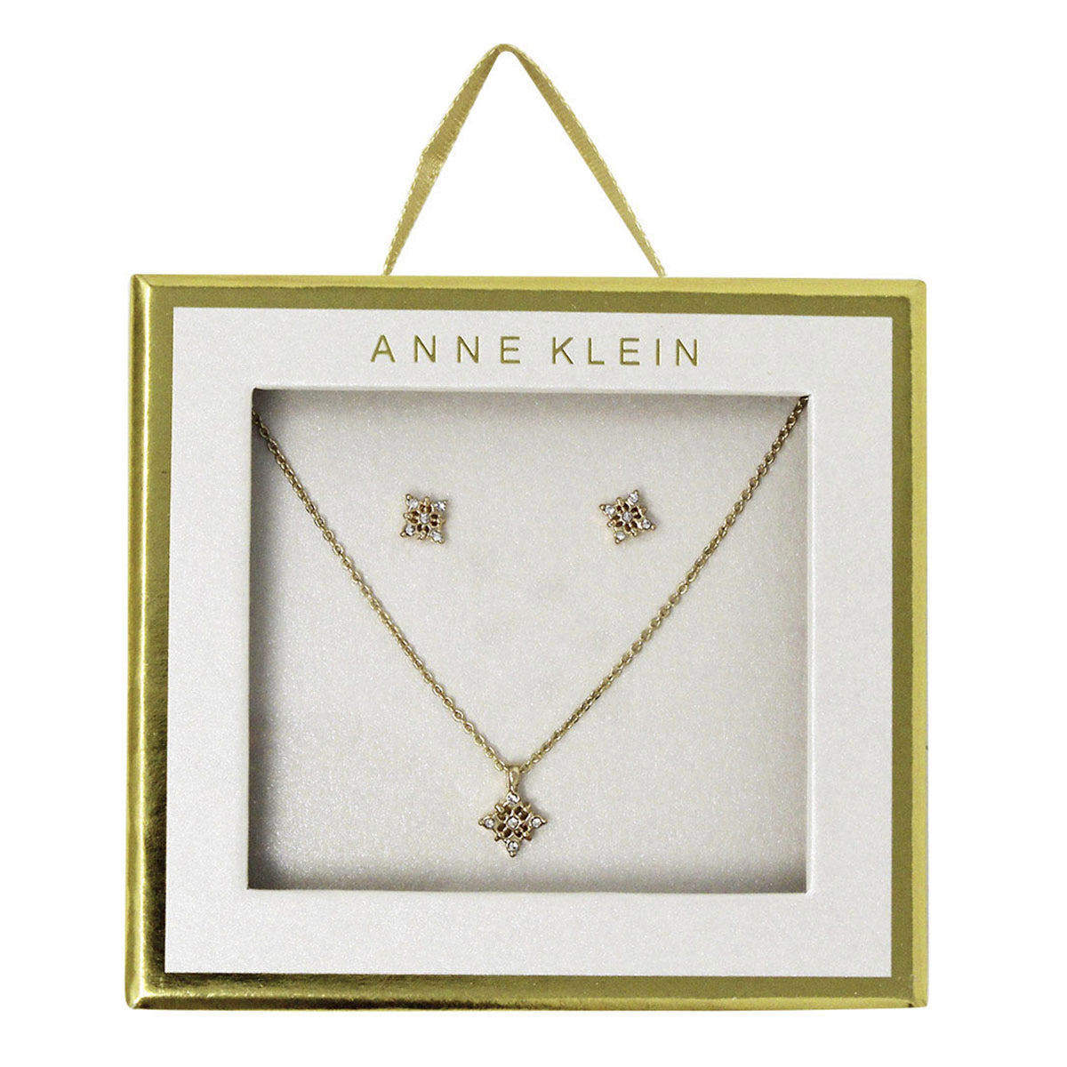 SET ANNE KLEIN WINDOW BOX H21 DORADO
