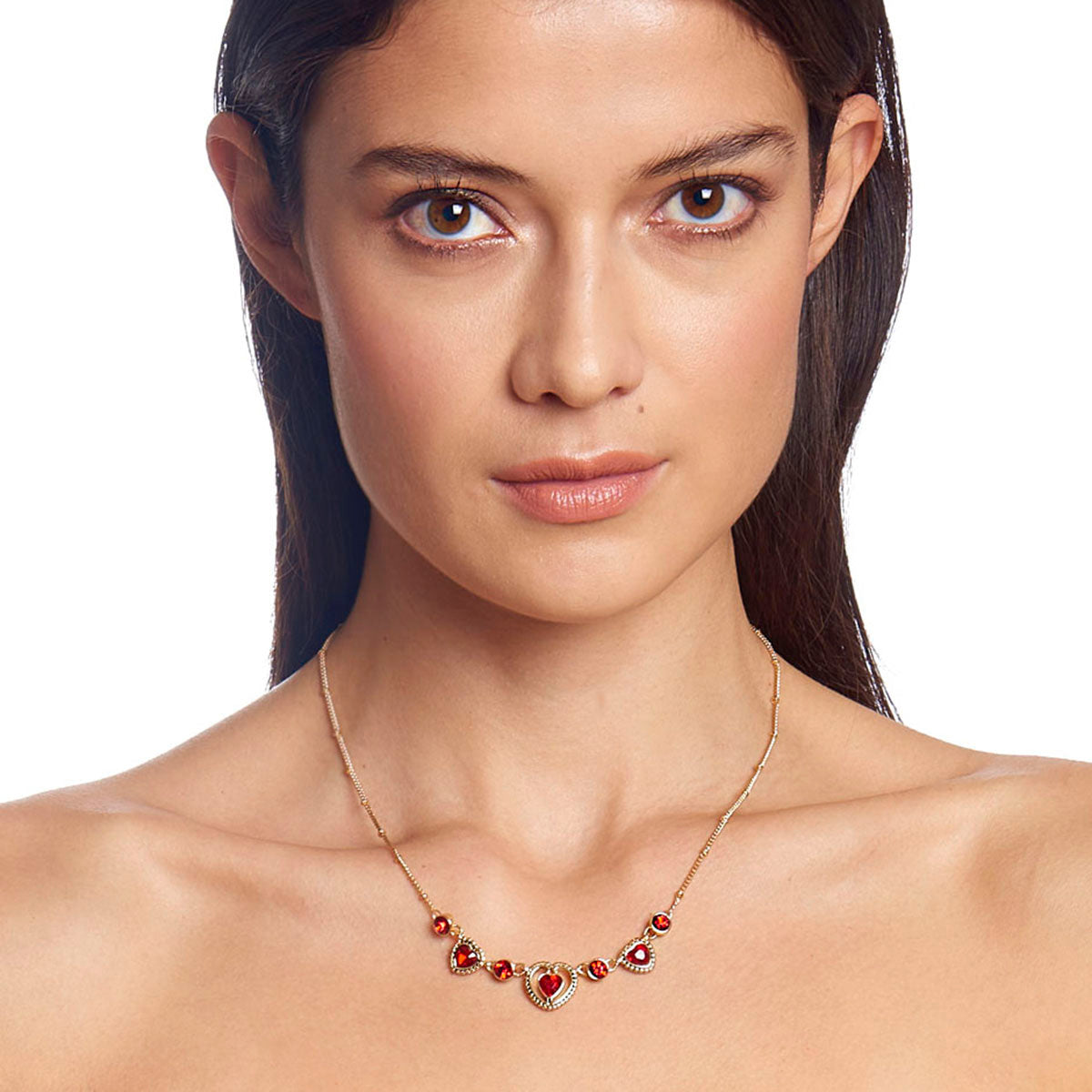COLLAR NAPIER VDAY MOTIF DORADO