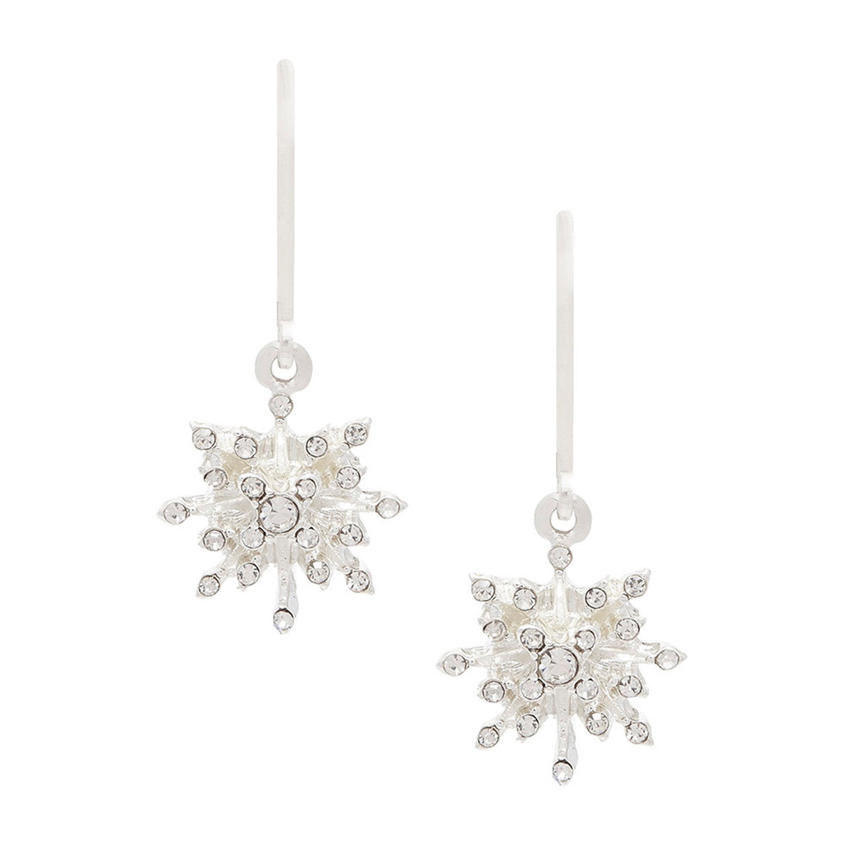 SET NAPIER CRYSTAL FLAKES PLATEADO
