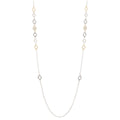 COLLAR NINE WEST SOCIAL MLTPLR PLATEADO