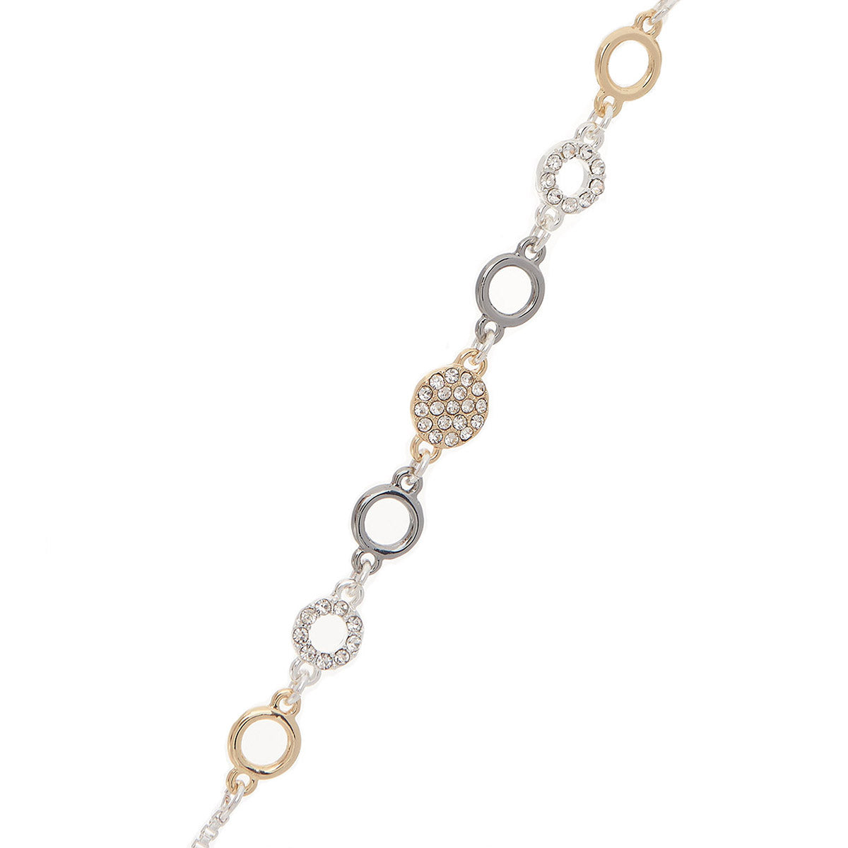 COLLAR NINE WEST SOCIAL MLTPLR PLATEADO