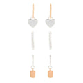 ARETES NINE WEST EAR ITEM M1 BITONO