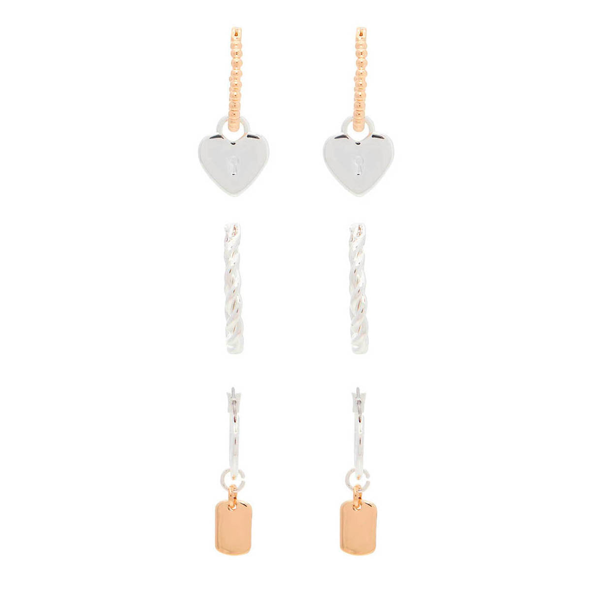 ARETES NINE WEST EAR ITEM M1 BITONO
