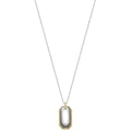 COLLAR NINE WEST ANGULAR OVALS TRITONO