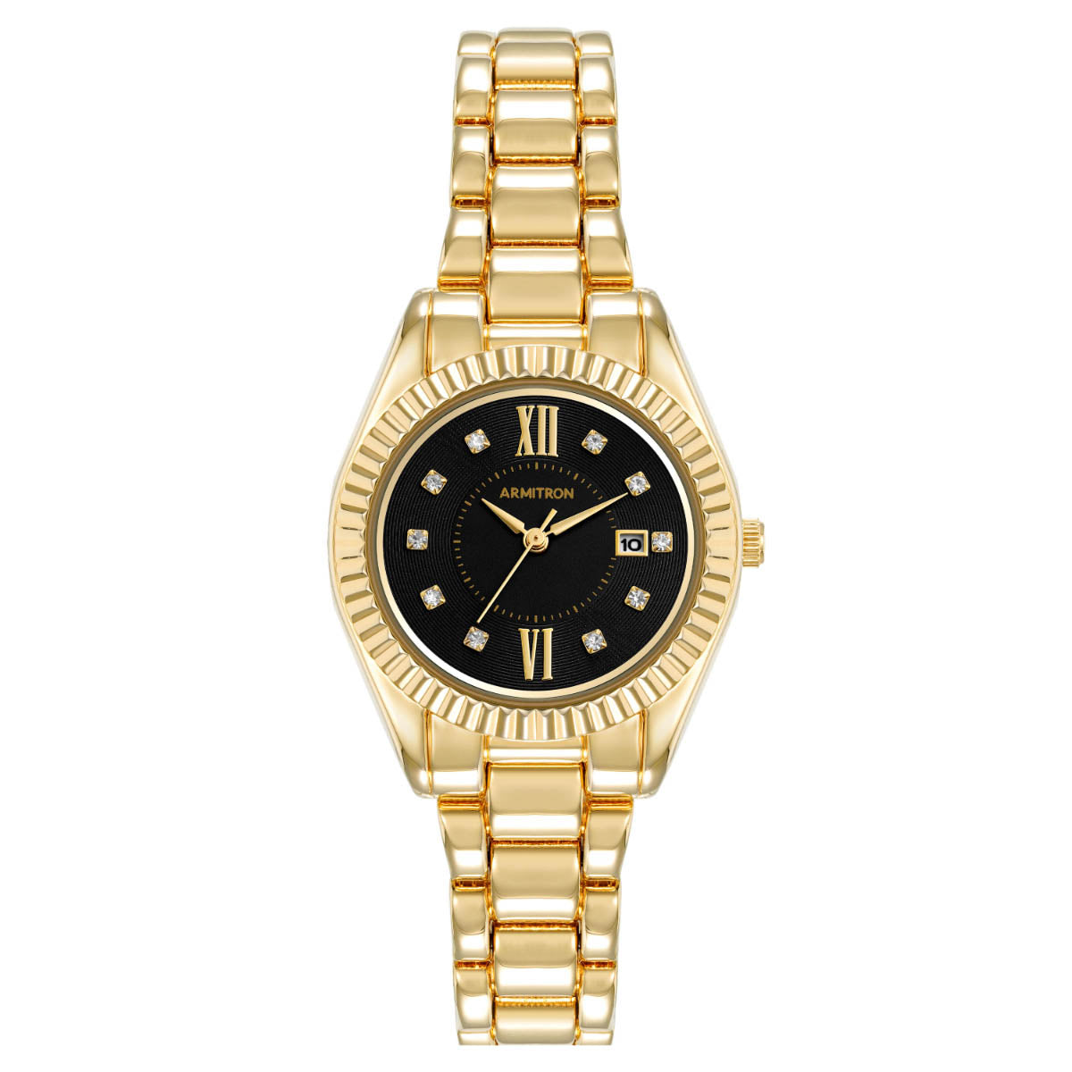Reloj Armitron Color Dorado 755691Bkgpwm