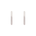 ARETES NAPIER BASIC SILVER PLATEADO