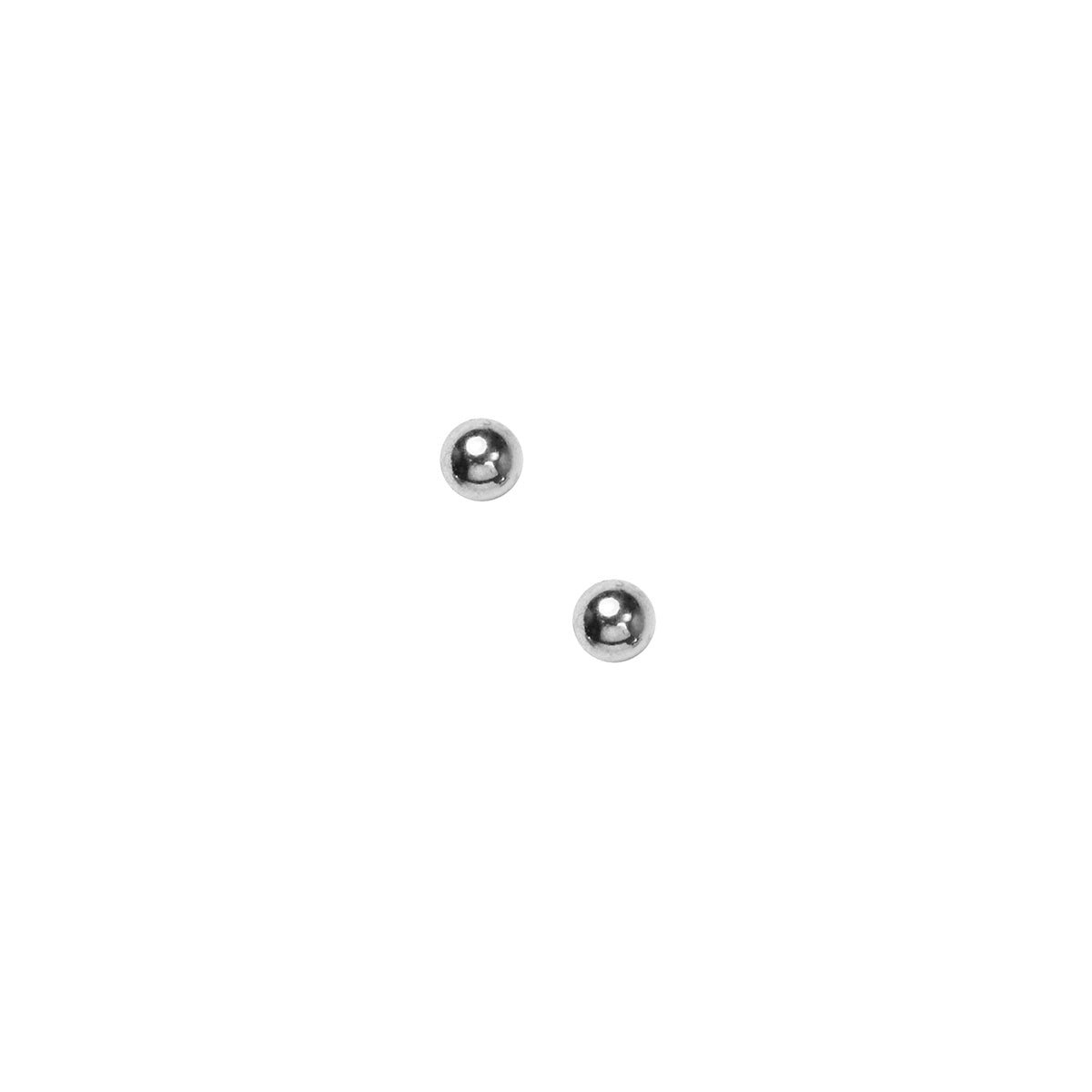 ARETES NAPIER BASIC SILVER PLATEADO