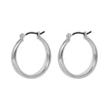 ARETES NINE WEST BASIC NW SILVER PLATEADO
