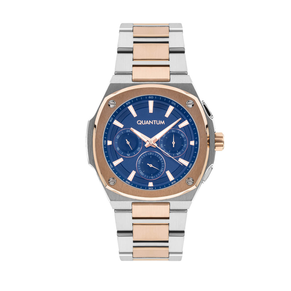 Reloj Quantum Color Plateado Adg1032.590