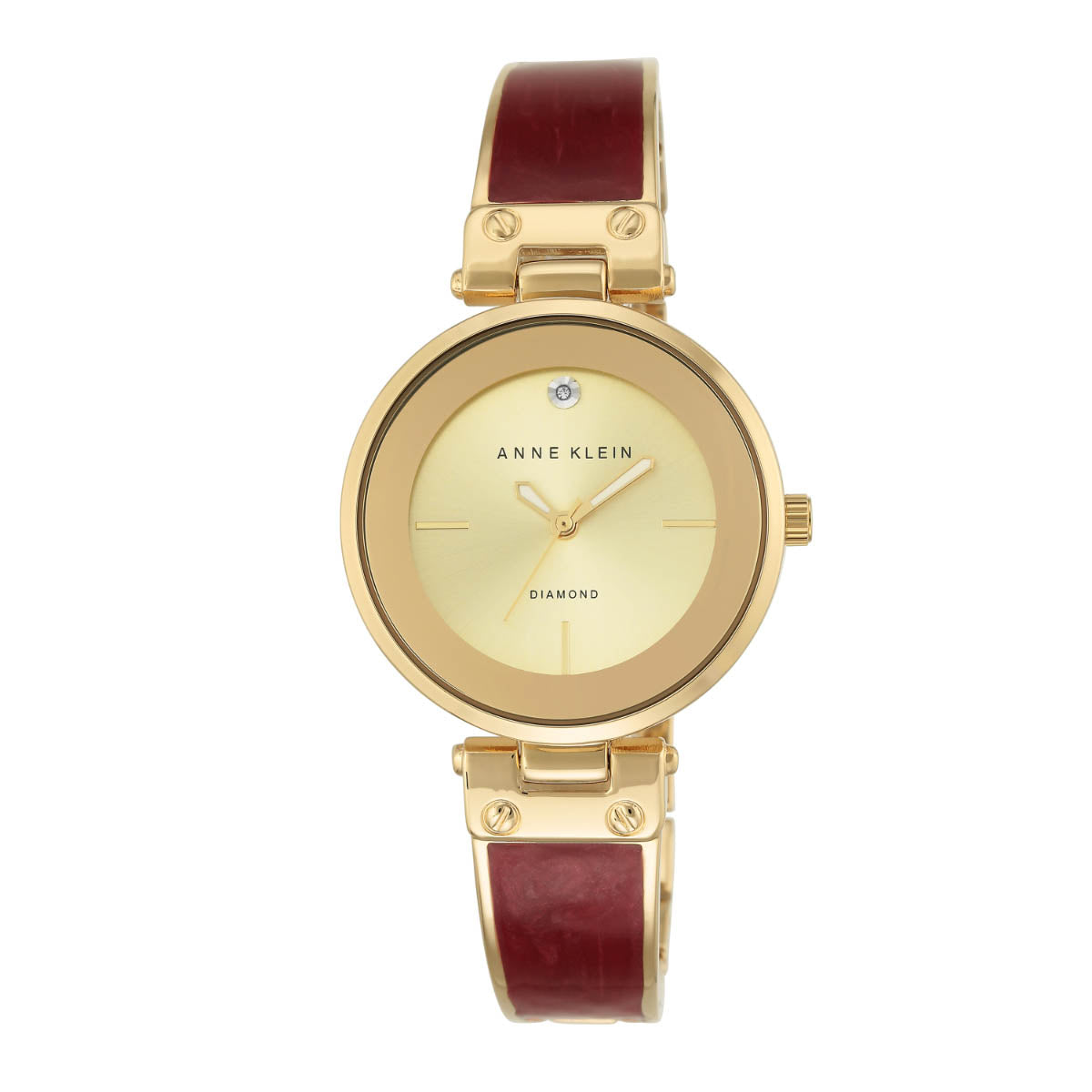 Reloj Anne Klein Color Rojo Ak2512Bygb
