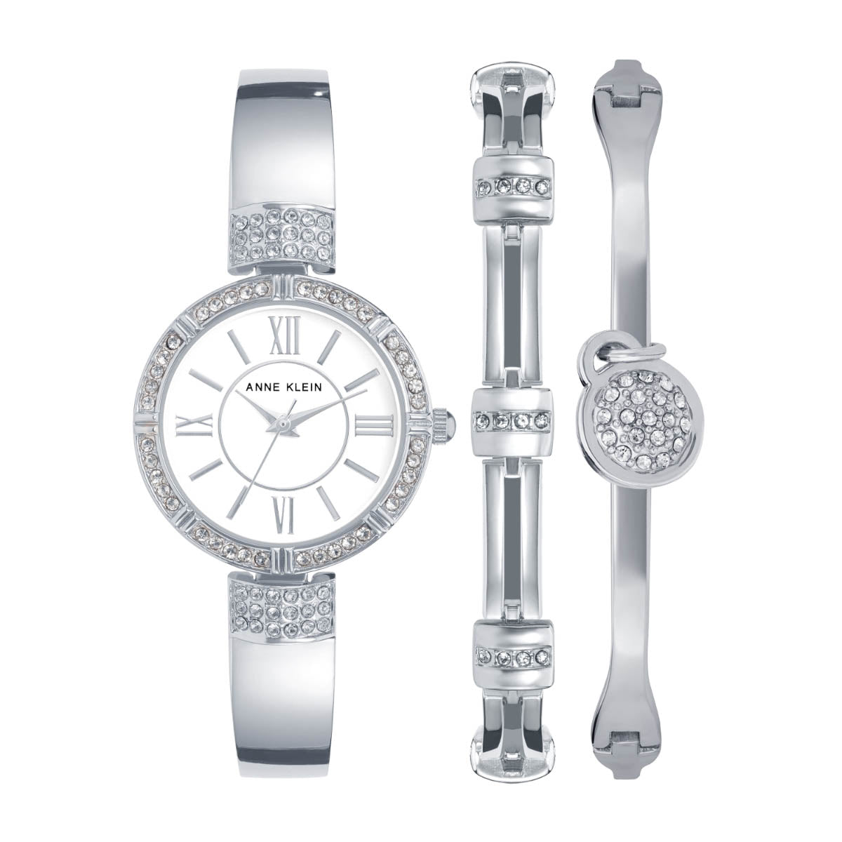 Reloj Anne Klein Color Plateado Ak3295Svst