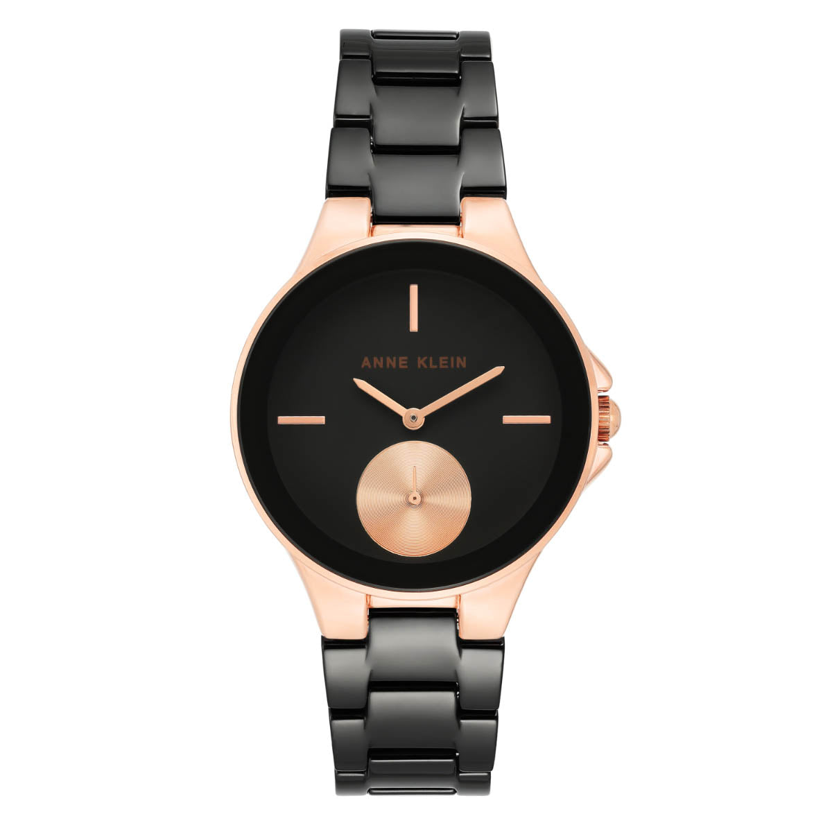 Reloj Anne Klein Color Gris Ak3808Bkrg