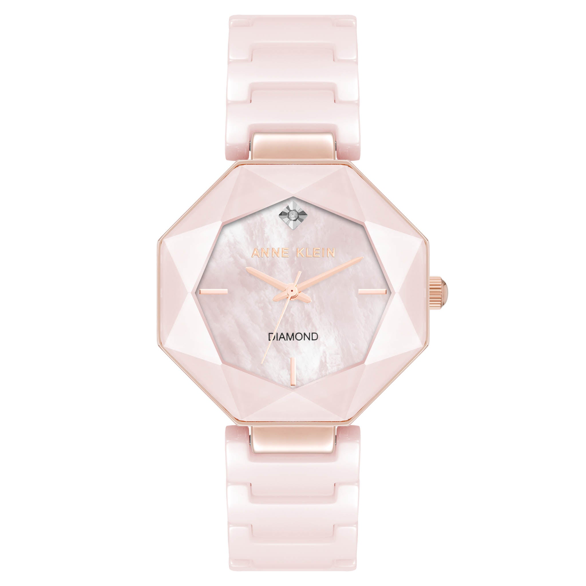 Reloj Anne Klein Color Rosa Ak5064Rgbh