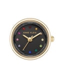 Reloj Anne Klein Dorado para Dama – Línea Contemporánea, signature AK5124RINGBRB