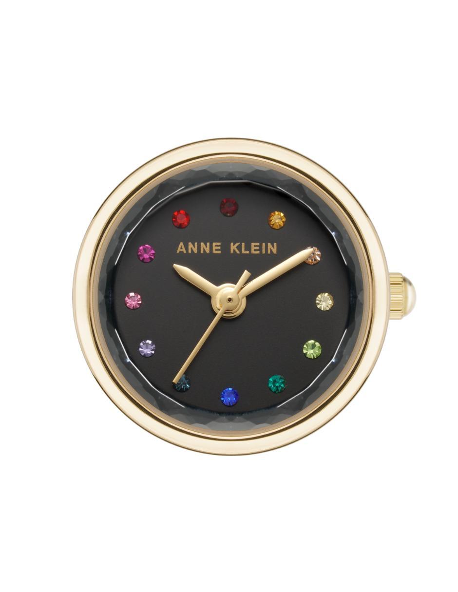 Reloj Anne Klein Dorado para Dama – Línea Contemporánea, signature AK5124RINGBRB