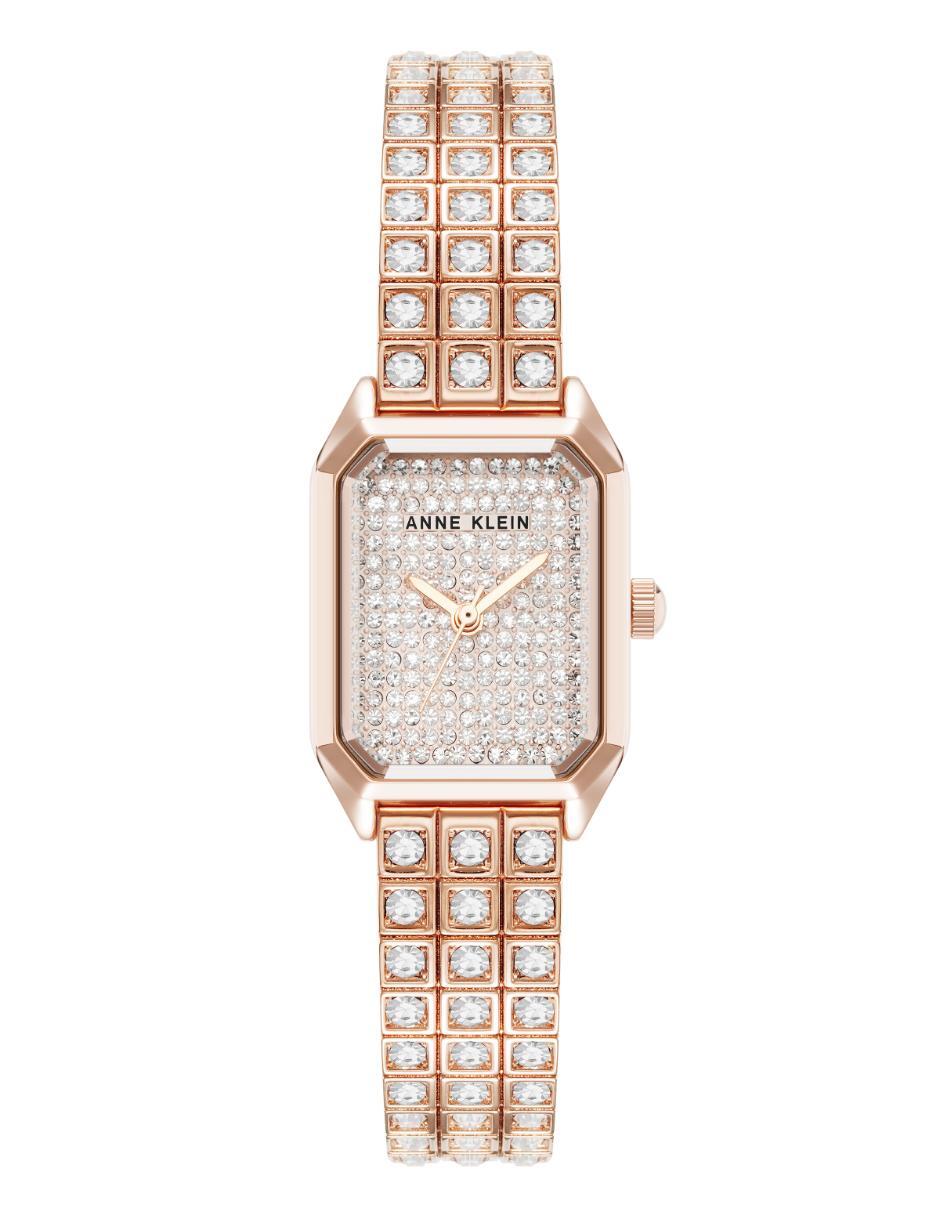 Reloj Anne Klein Oro Rosa para Dama – Línea Clásica, statement AK5356PVRG