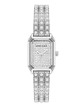 Reloj Anne Klein Plata para Dama – Estilo Retro Chic, de Colección AK5357PVSV