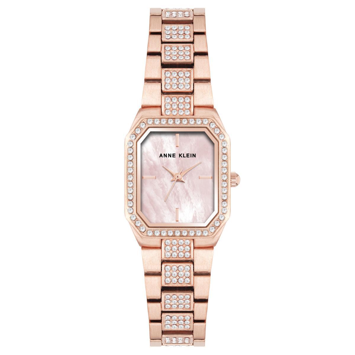 Reloj Anne Klein Oro Rosa para Dama – Estilo Retro Chic, de Uso Diario AK5360BMRG