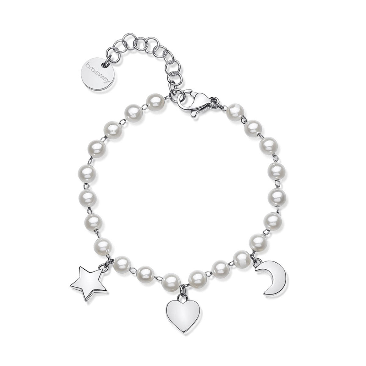PULSERA BROSWAY CHANT PLATEADO