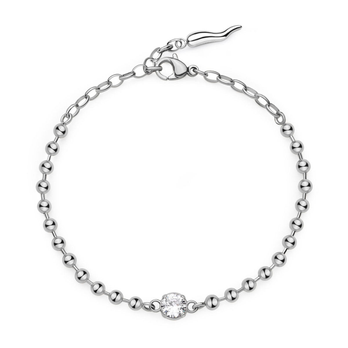 PULSERA BROSWAY DESIDERI PLATEADO