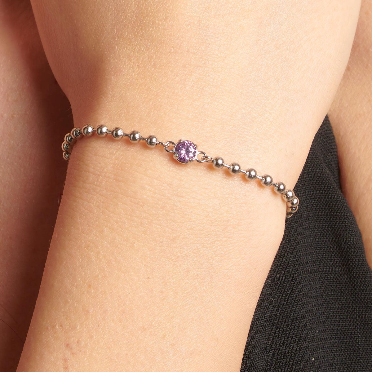 PULSERA BROSWAY DESIDERI PLATEADO