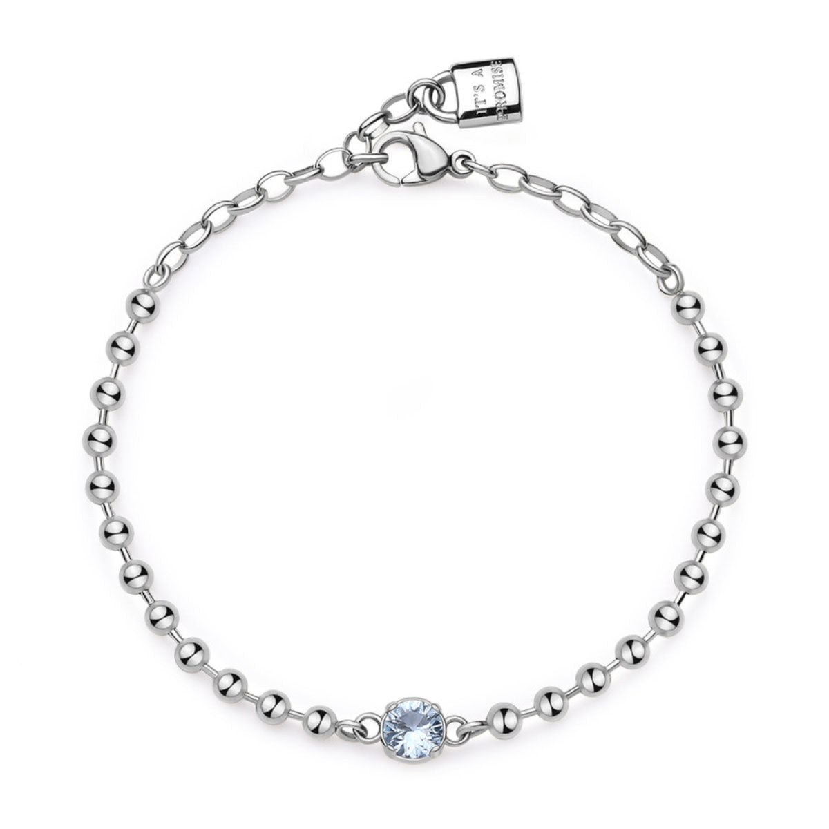 PULSERA BROSWAY DESIDERI PLATEADO