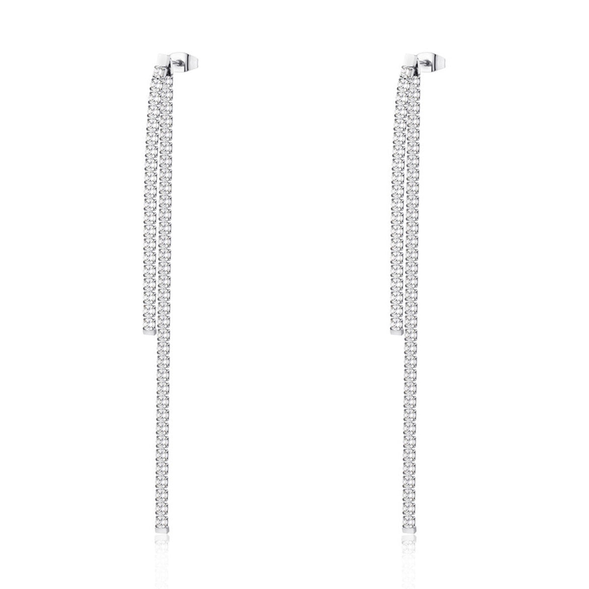 ARETES BROSWAY DESIDERI PLATEADO