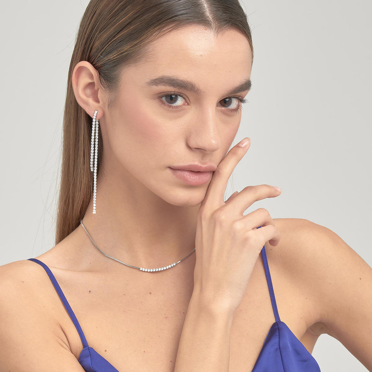 ARETES BROSWAY DESIDERI PLATEADO