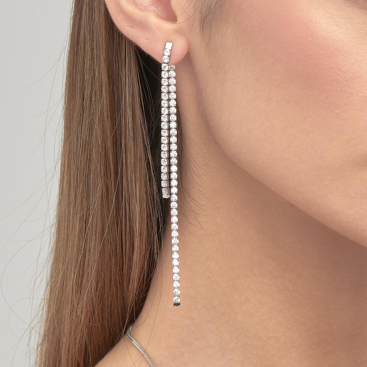 ARETES BROSWAY DESIDERI PLATEADO