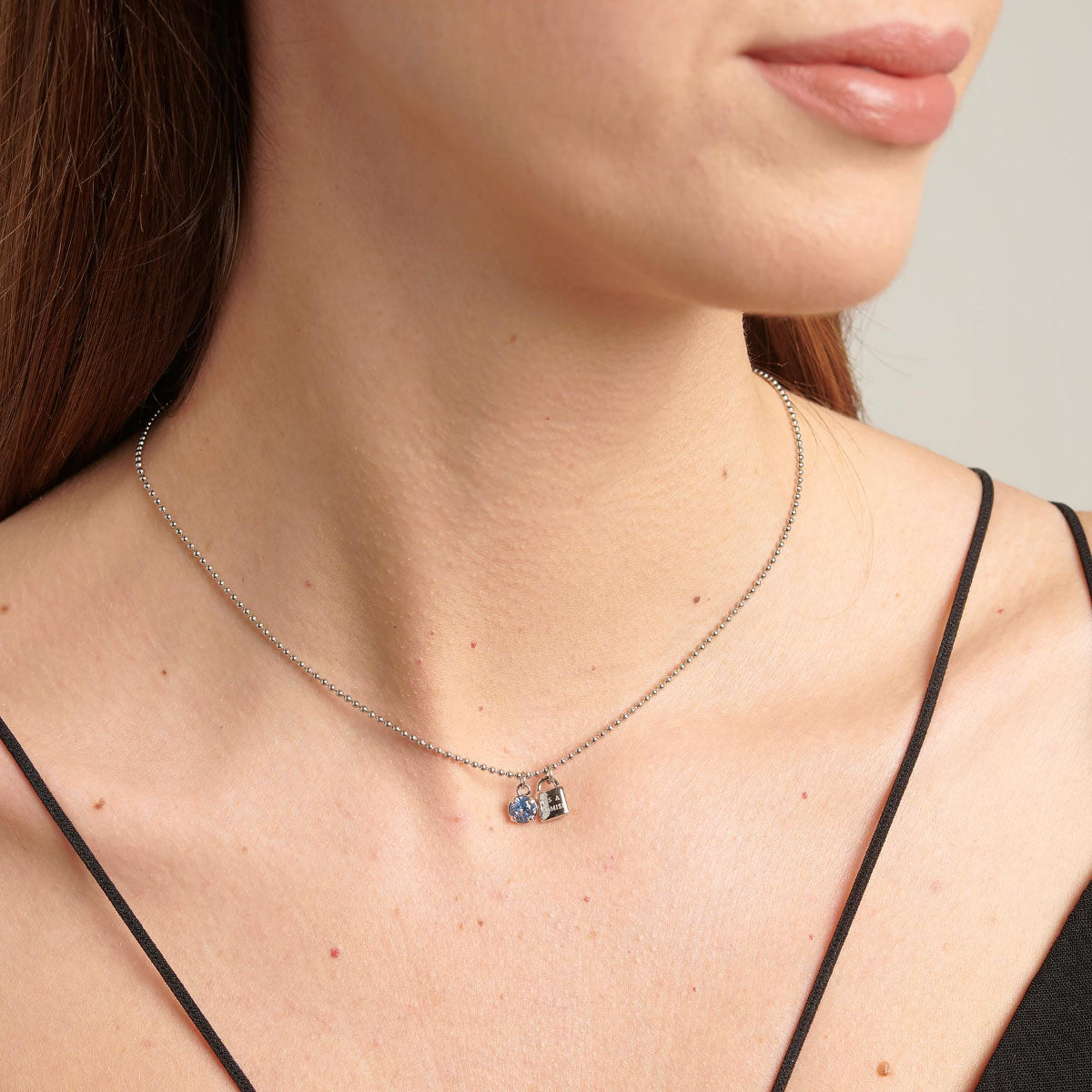 COLLAR BROSWAY DESIDERI PLATEADO