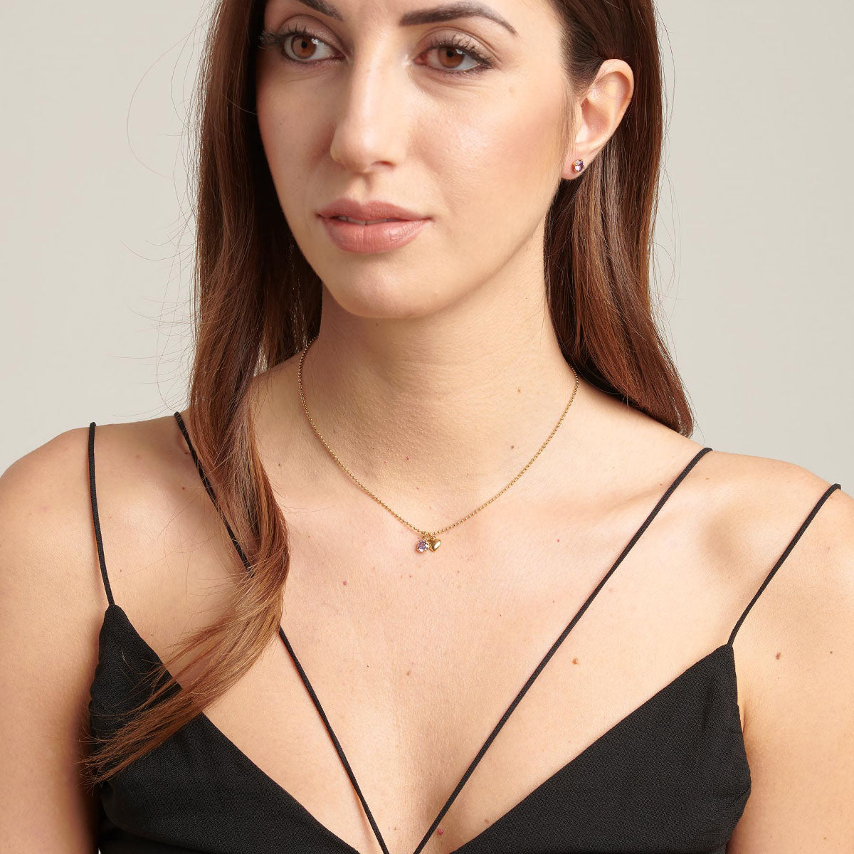 COLLAR BROSWAY DESIDERI DORADO