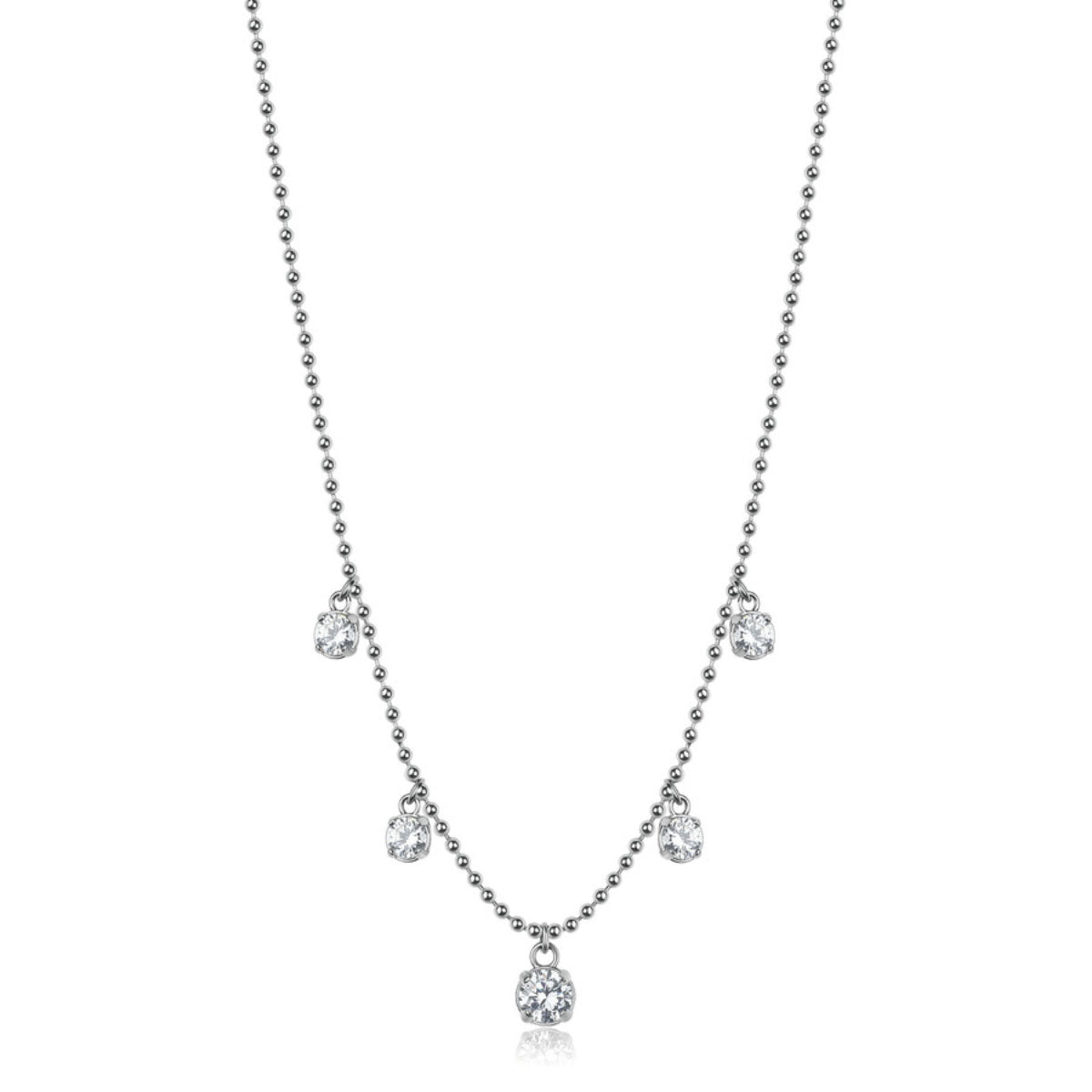 COLLAR BROSWAY DESIDERI PLATEADO