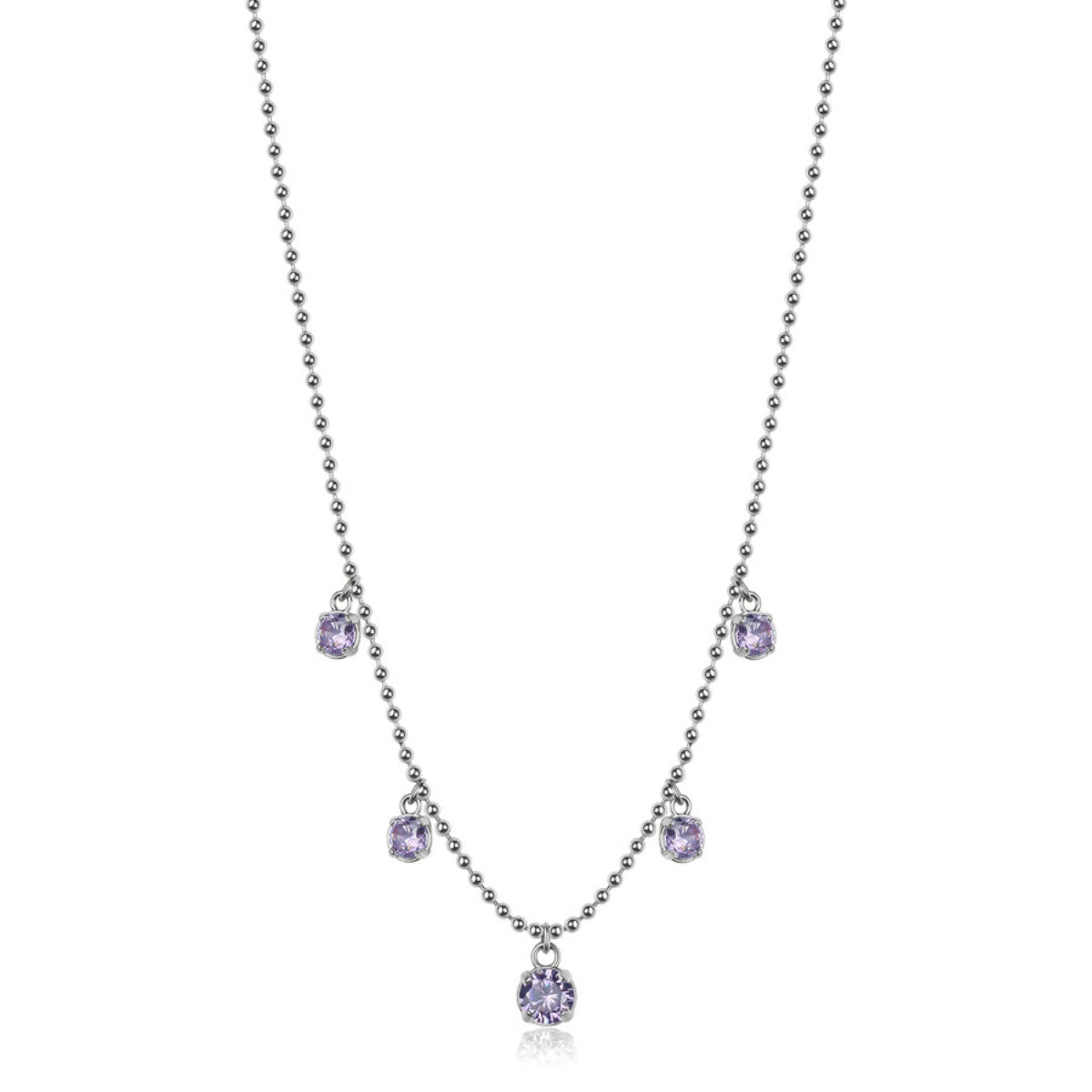 COLLAR BROSWAY DESIDERI PLATEADO