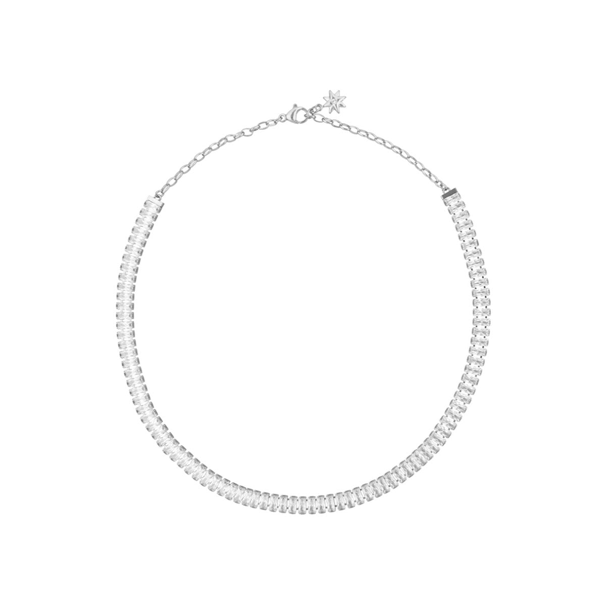 COLLAR BROSWAY DESIDERI PLATEADO