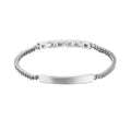 PULSERA BROSWAY INK PLATEADO