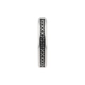 ARETE SOLITARIO BROSWAY INK PLATEADO