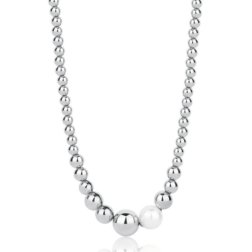 COLLAR BROSWAY PERFECT PLATEADO