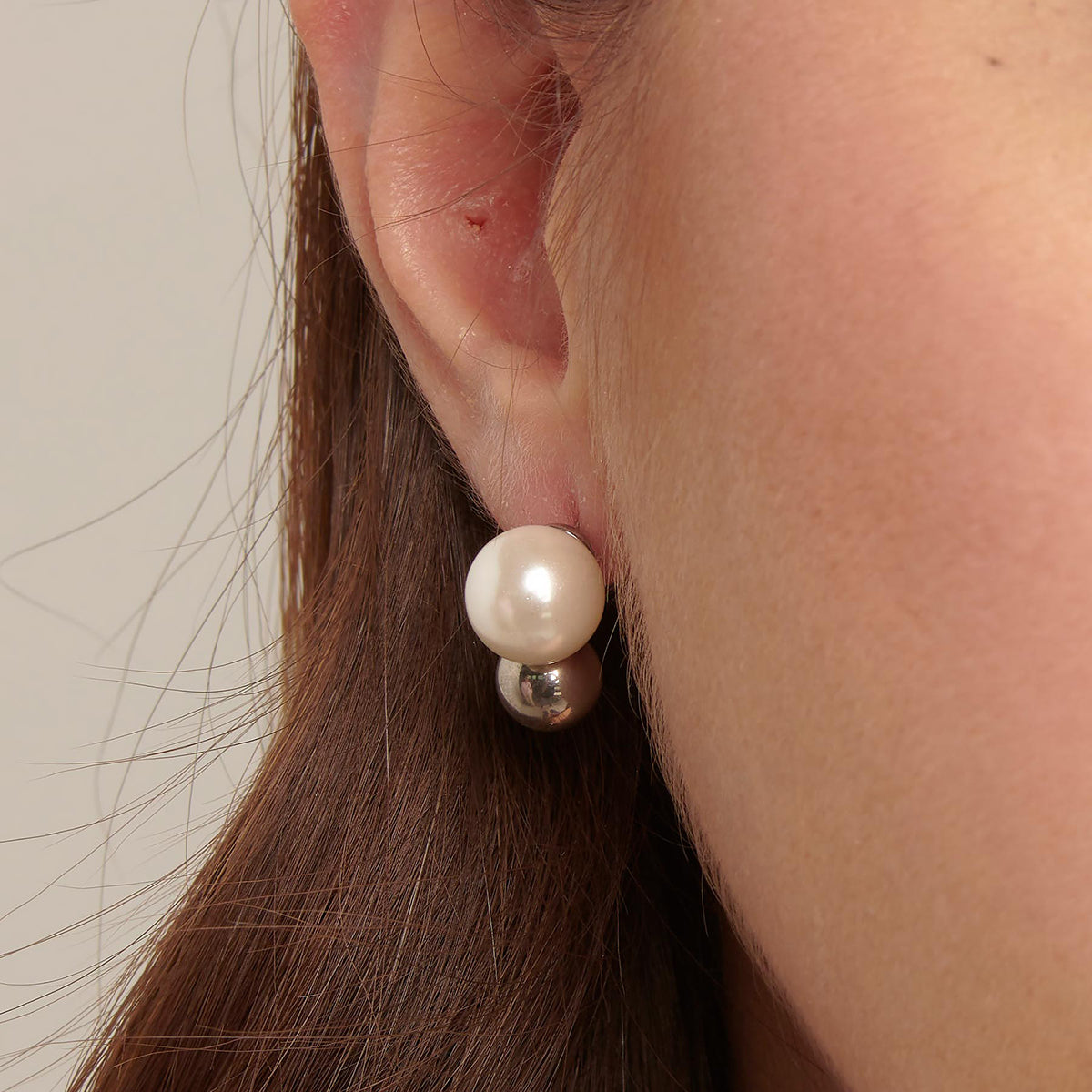 ARETES BROSWAY PERFECT PLATEADO