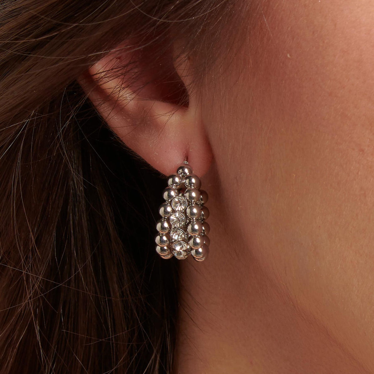 ARETES BROSWAY PERFECT PLATEADO