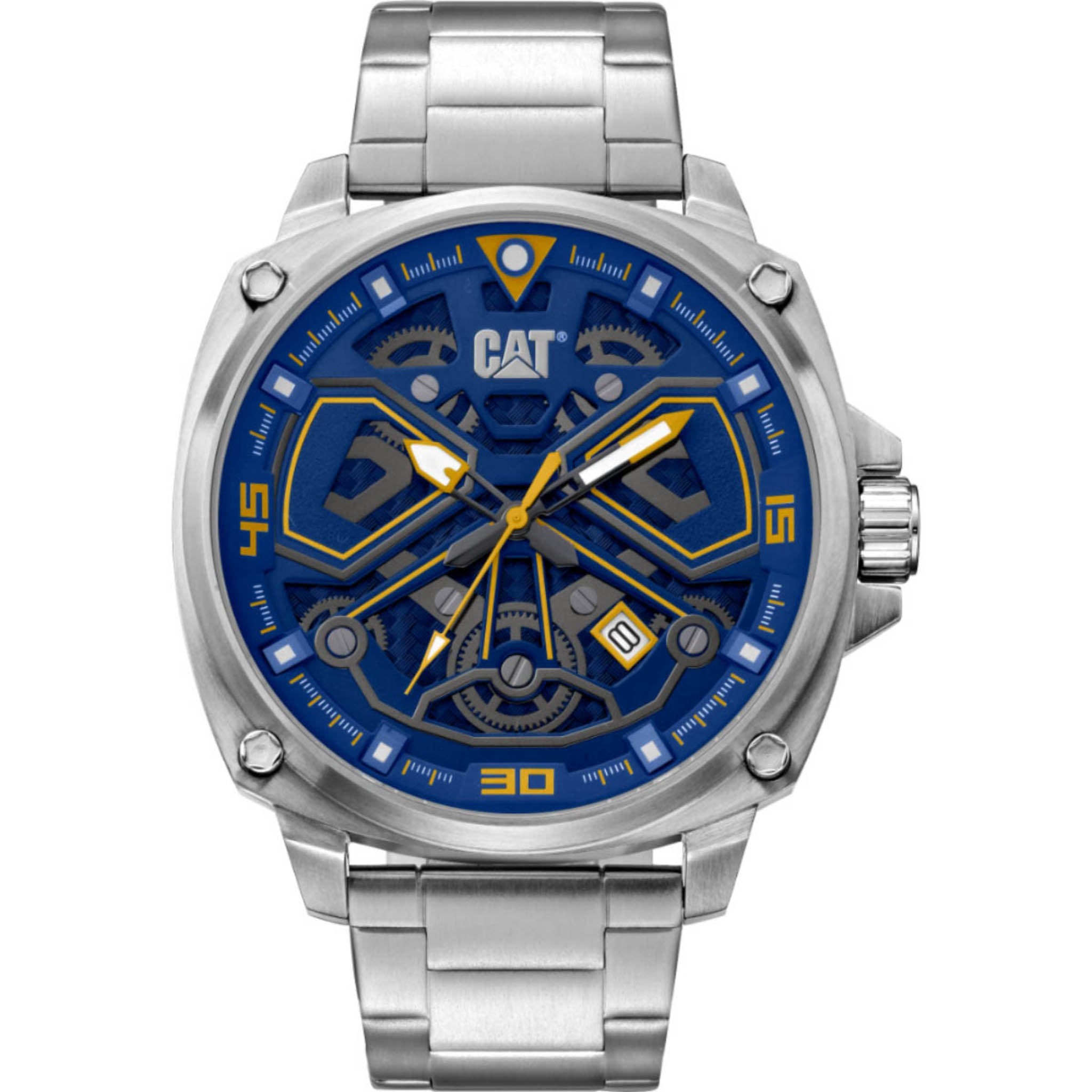 Reloj Cat Color Plateado Caj.141.11.627