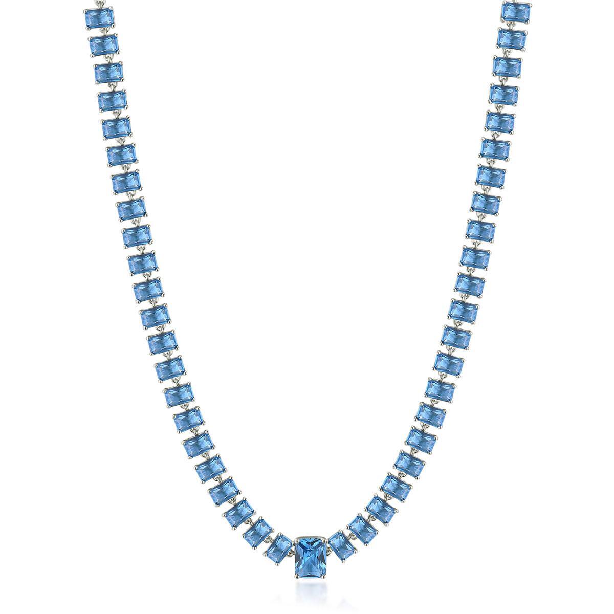 Collar BROSWAY COLOR AZUL FORMA GARGANTILLA FFB28
