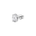 ARETE SOLITARIO BROSWAY COLOR PLATEADO FORMA BOTÃ“N FIW08
